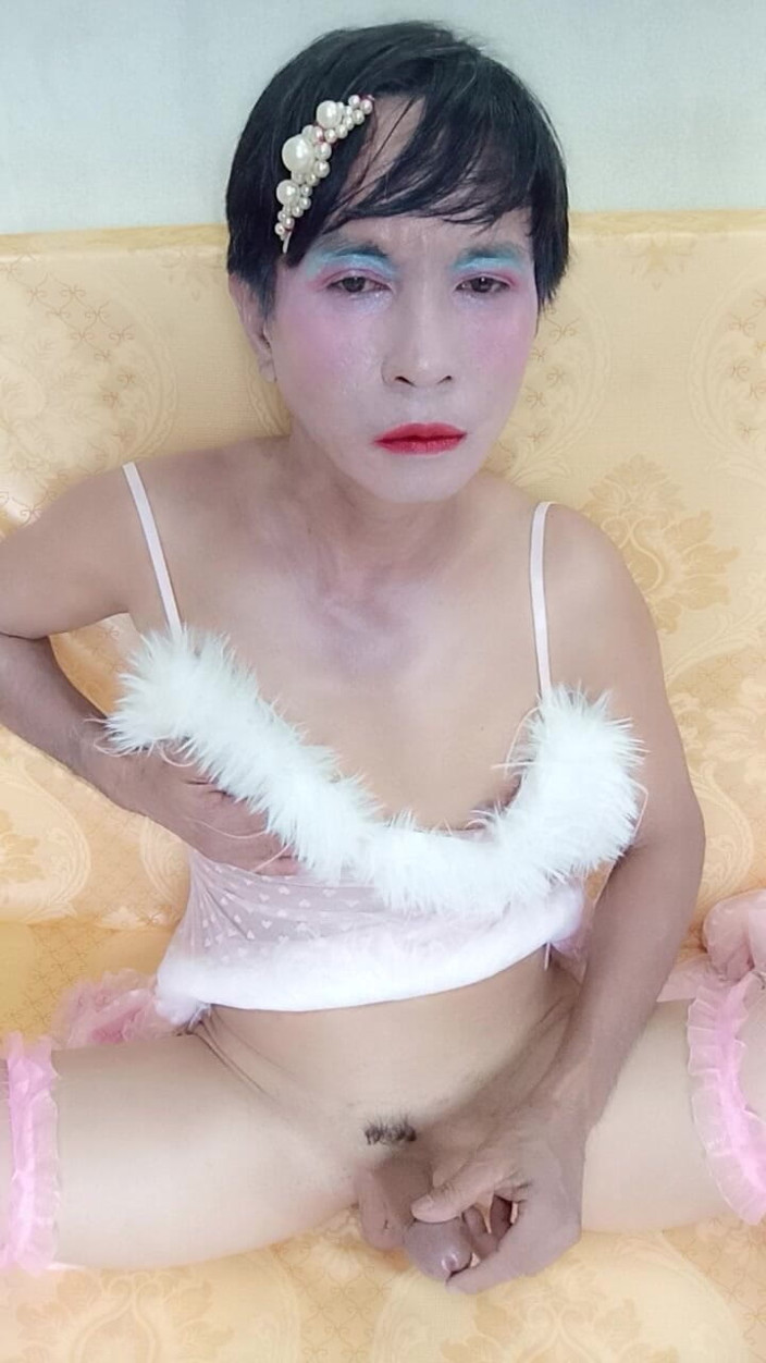 nguyen dang thien tri: Oanh Le -îmbrăcată ca o prințesă porno sexy - auto-înregistrare ejaculează și apoi...