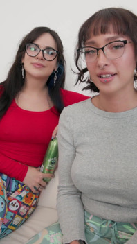 真心话大冒险变成与女友的好朋友的辣辣三人行 - 艾菲，娜塔莎诺埃尔
