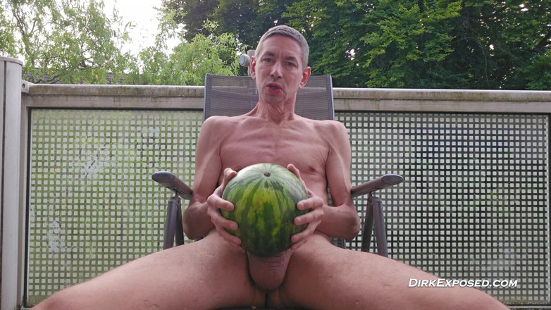 Dirk Exposed: Strak nat meloengat voor mijn grote lul