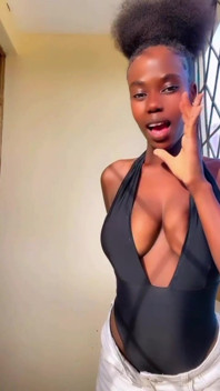 Sexy Natural Kenyan Ebony Babe Short Clip Just for You #03