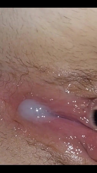 Leite na minha vagina