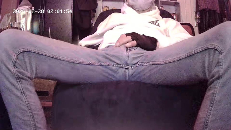 JeansdadXL: Padrasto está começando para a noite