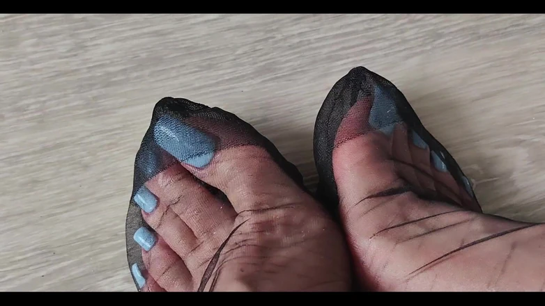 Goddess Lena: My Hot Nylon Feet