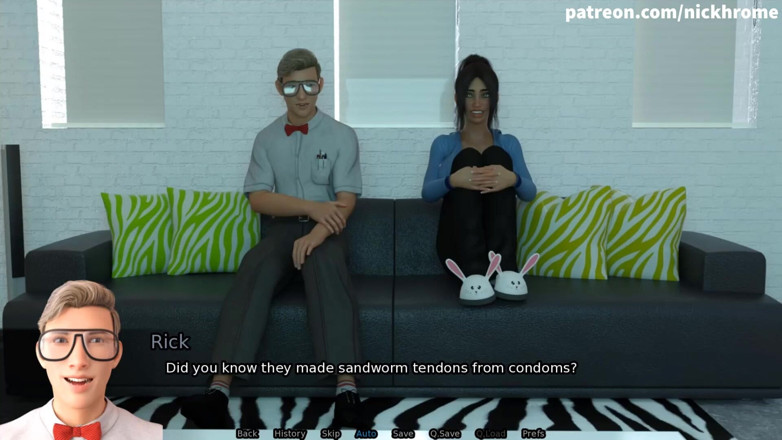 Visual Novels: SexBot 53 - aula de academia
