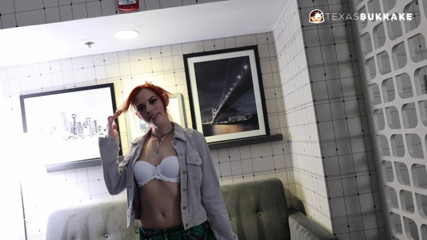 Bukkake & Gangbangs from Texas!: Coquine Louve's casting video