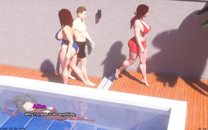 Dirty GamesXxX: シュリンク:プールサイドのホットチック - エピソード4、5