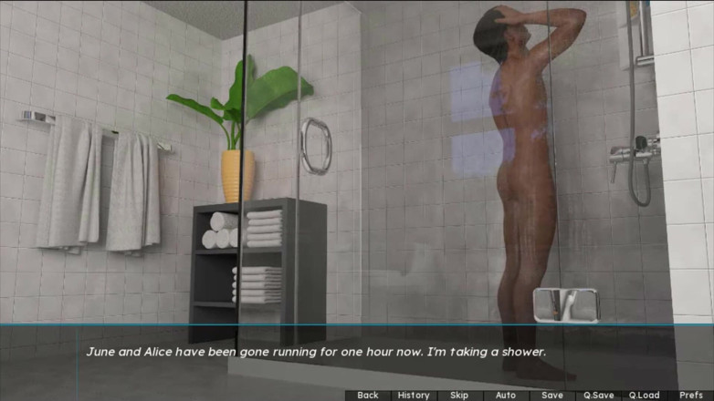 Visual Novels: Sommar doft del 6 (styvsyster väg)