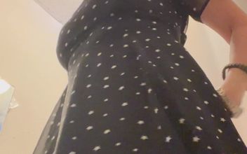 Getting Stark Bollock Naked in a Public Place to Try on New Clothes. Part 1 of 2.