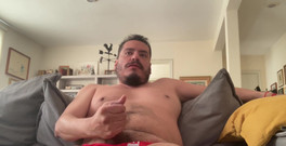 Real sexy man: Gay Bear melancap solo