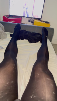 In Bed Wearing Nylons