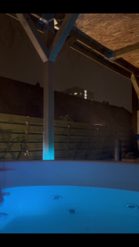Being Pampered in a Hot Tub... Wonderful
