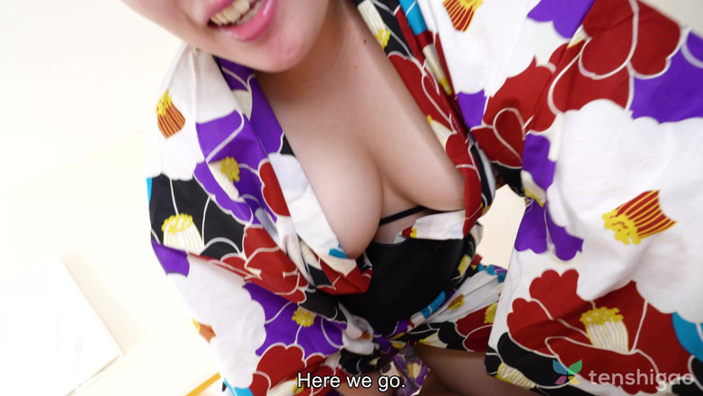 Tenshigao: Cute Japanese Babe Yuuka Kamakura Gets a Good Fucking Today