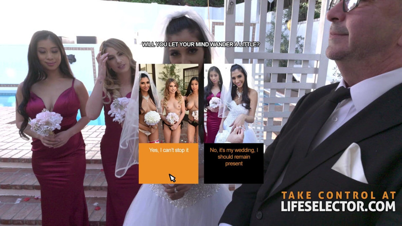 LifeSelector: Трахни твою невесту, Gianna Dior и bridesmaids, Kristen Scott и Jade Kush