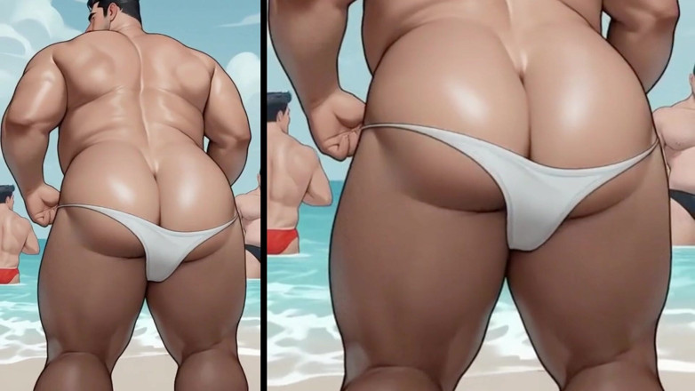 Real narrated fantasy Hentai: Dilf matang, lelaki gay yang bengkung dan pasif mahukan zakar...