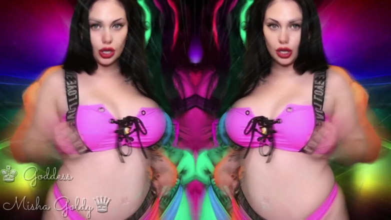 Goddess Misha Goldy: Ostrożność!!! Niebezpieczne halucynogenne Intox-fantasy! Głaskaj, wąchaj i rujnuj orgazm!