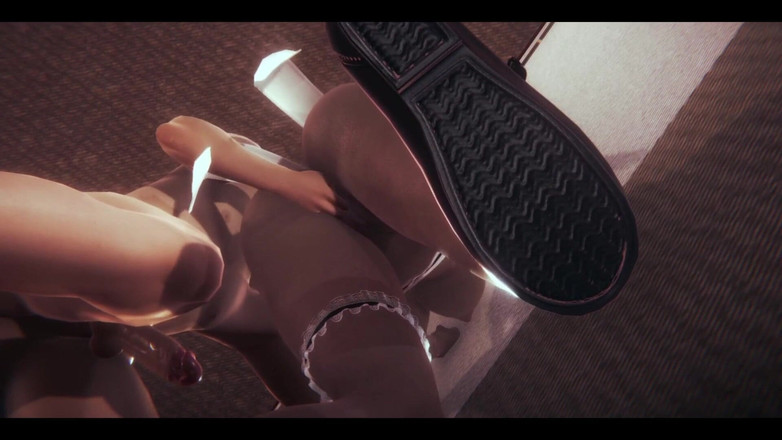 HentaiTubes: Hentai ongecensureerd - Monica Maid wordt grondig tegen de muur gezocht -...