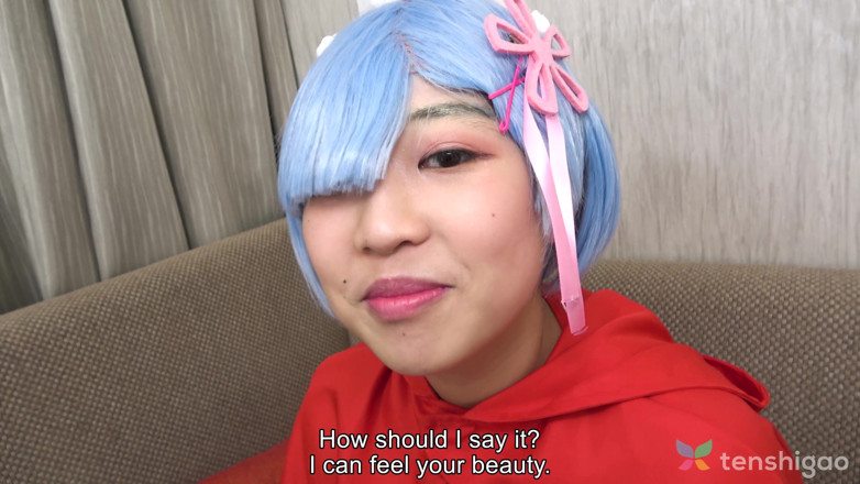 Tenshigao: Riho Machida Is in Her Anime Costume When She Visits...