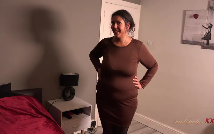 Aunt Judy's XXX: AuntJudysXXX - Your Busty BBW Landlady Cassy Catches You with Her...