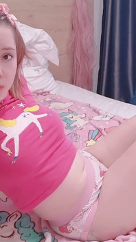 Extra Tiny Barely Legal Teen Take off Her Cute Panties and Rub Her Young Pussy