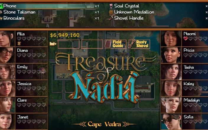 Miss Kitty 2K: Treasure of Nadia - Ep 6 - Virgin Pussy&amp;#039;s First Fingering by Misskitty2k