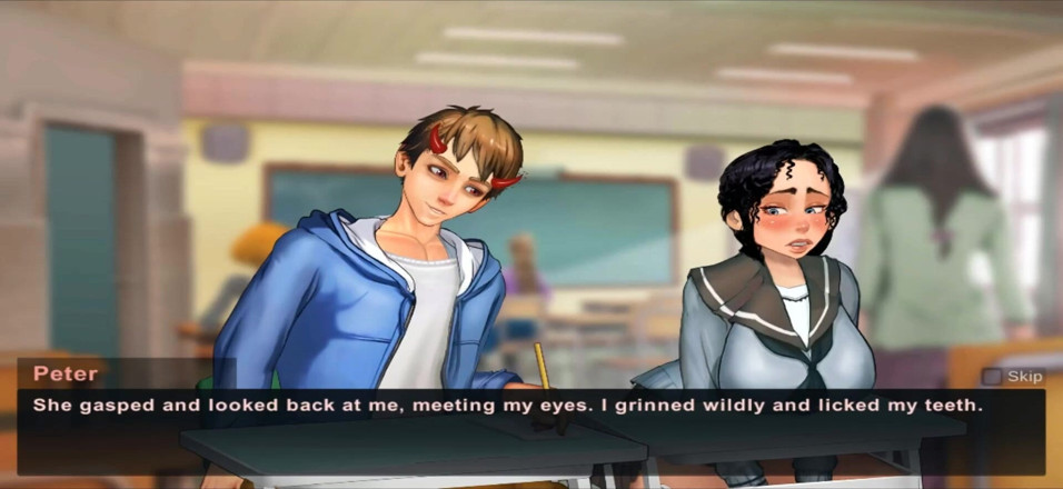 Hentai World: Taffy Tales jalang merintih dalam kelas