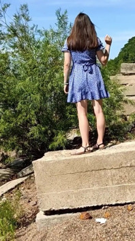 I'm Not Wearing Any Underwear Under My Dress