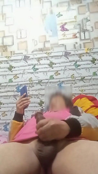 대담하게 보면서 딸딸이를 좋아하는 최고의 친구.