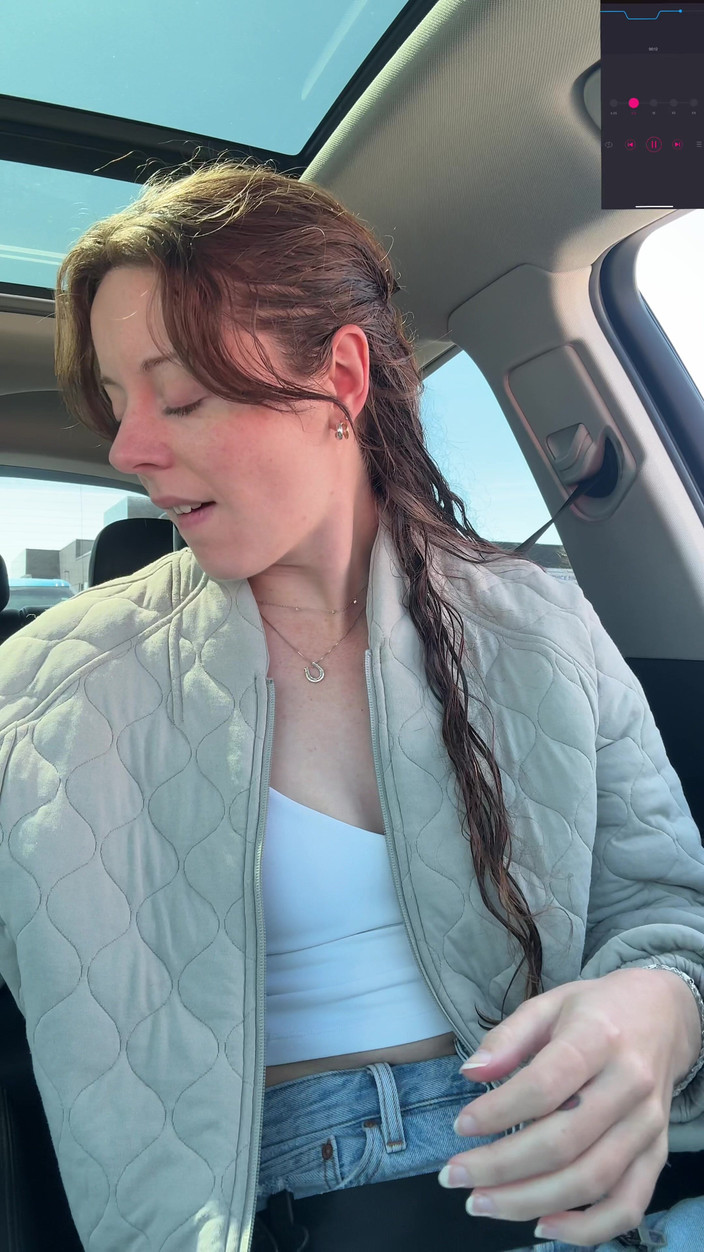 Nadia Foxx: Tim Hortons Drive Thru Orgazm!