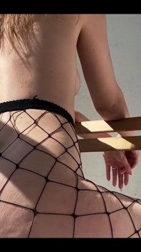 There's nothing better than twerking on the balcony on an early sunny morning