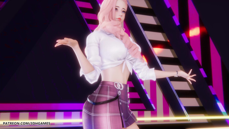 3D-Hentai Games: Newjeans - asap - seraphine seksi striptiz