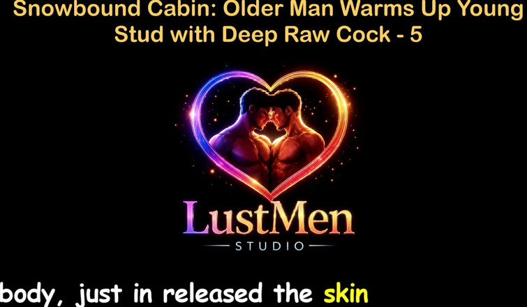LustMen: English Audio Gay Sex Story - Snowbound Cabin Older Man Warms...