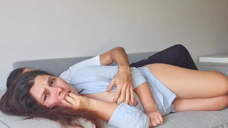 ExpressiaGirl: I'm Shoked! Stepson Cums in Stepmom Thinking That She in...