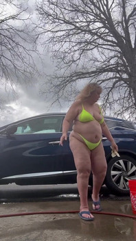 Sexy autowasstraat