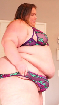 SSbbw 内衣 试穿