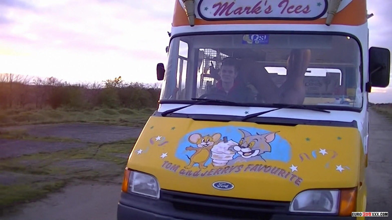 Euro boy xxx: Fucking in an ice cream truck