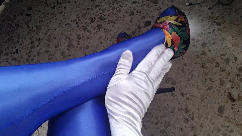 My panties: My Sissy Clitoris Comes Out of My Tight Satin Panties