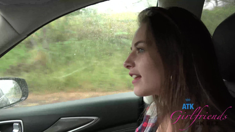 ATK Fans (Girlfriends): Kyler likes to stroke cock with her feet before fuck