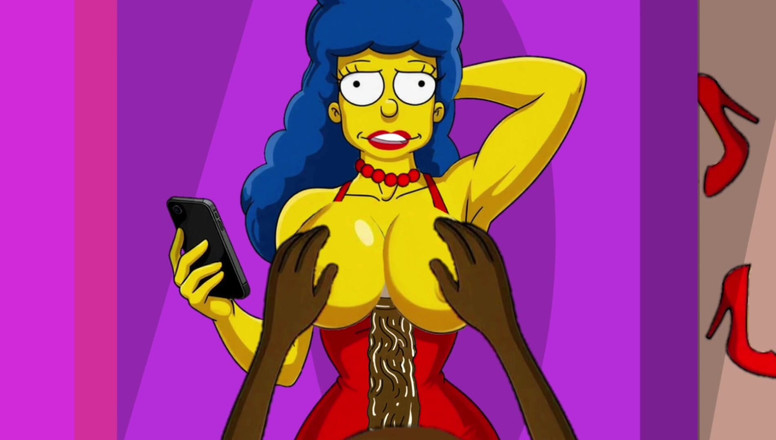 Octopussy Lovers Club: पत्नी फिटनेस ट्रेनर के साथ अपने पति को धोखा देती है। कार्टून। Simpsons Parody