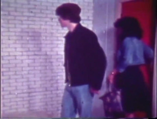 Vintage Usa: Big ass slut rides a nice solid cock