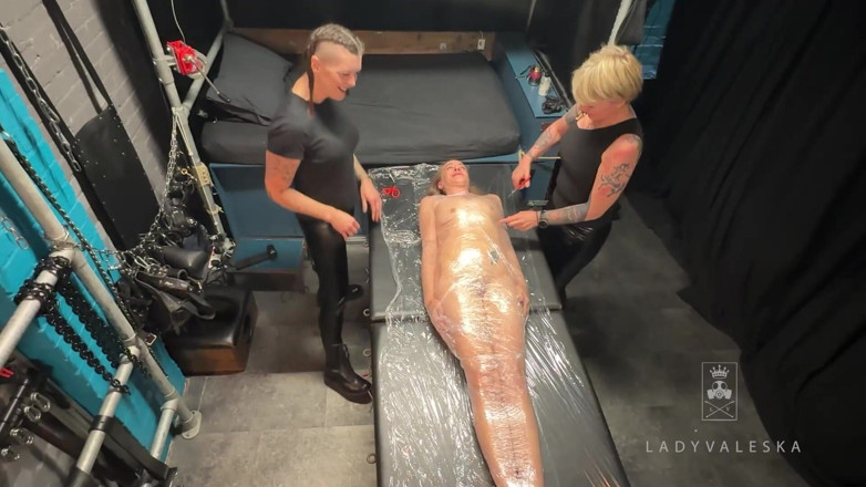 Lady Valeska: Sub Girl Mummified and Tormented