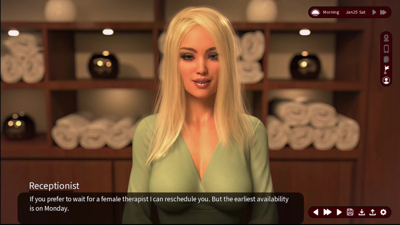 Johannes Gaming: Whispers of Desire - Faithfull Path 12 Sarah Went to the Massage...