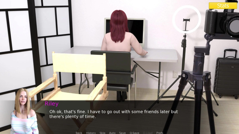 3D Cartoon Porn: Erotica 3 - Séance photo sexy en maillot de bain de Riley...