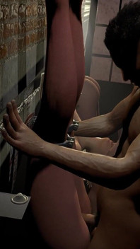Festa Tripla Do Gloryhole Reverso