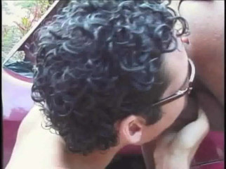 Discret Cruising sex: Young ebony twink fucked by his fried in exhib cruising