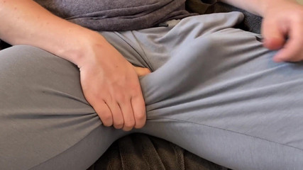 Lucas Nathan King: Hands Free Hlasité Sténání Výstřik do kalhot | Obrovský výstřik | Hlasité...