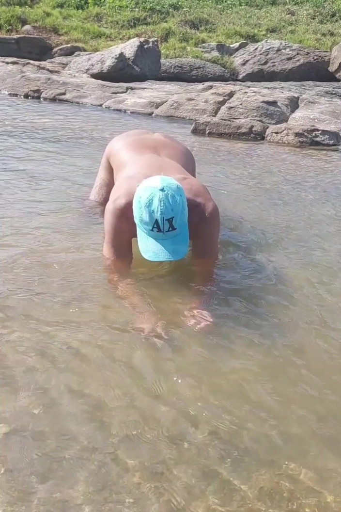 Ladysilvas: ラグーンで裸のレディシルバ、激しく私の熱いお尻を突いて