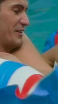 Beautiful, Sweet and Also Very Slutty Takes 2 Cocks in the Pool