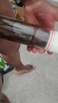 Day 1 of Pumping My Cock with This From Vacuum-pump Lustyage