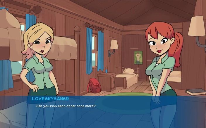 LoveSkySan69Real: Camp Pinewood [v2.8.0] Parte 16 sexy de campamento de chicas con gran...