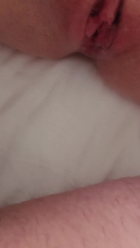 Stranger Fucks Wife's Pussy After Having a Party in the Hotel. Creampie